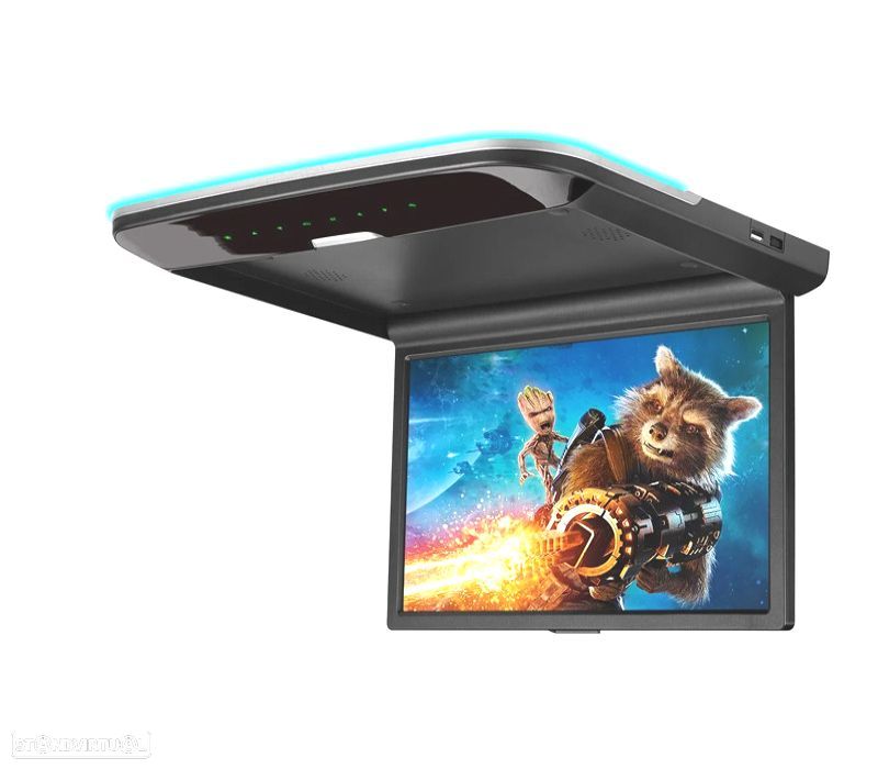 ECRÃ TEJADILHO TECTO 14" HD AV USB PRETO - 2