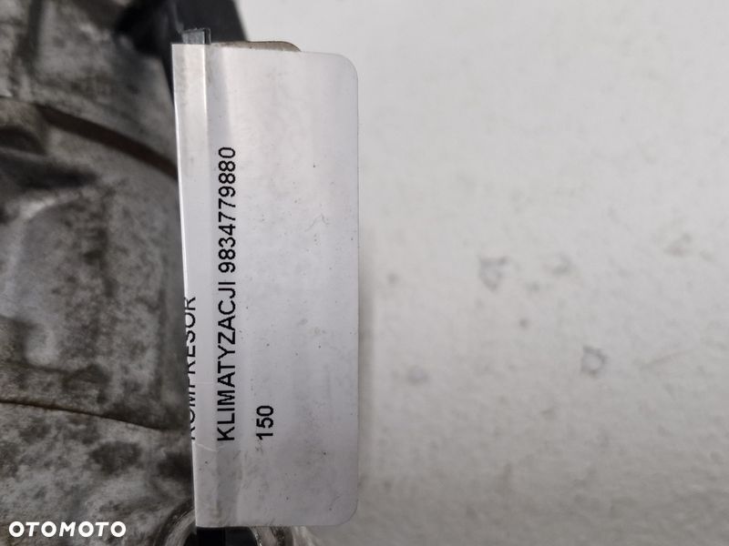 CITROEN DS3 CROSSBACK CORSA F 1.2 THP SPRĘŻARKA KOMPRESOR KLIMATYZACJI 9834779880 - 7