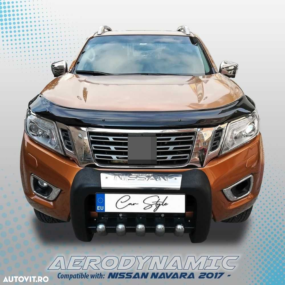 Deflector capota compatibil NISSAN NAVARA 2004-2015 - 3