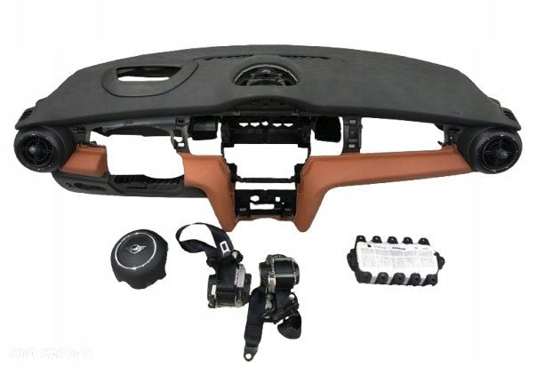 komplet poduszki deska pas pasy mini cooper f55 f56 f57 - 1