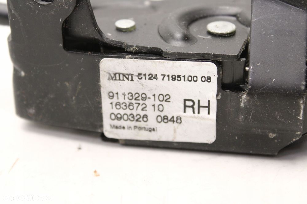 mini r57 09r- zamek klapy bagażnika tył tylny lewy+prawy - 4