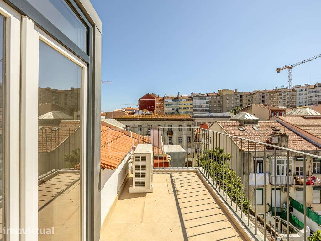 Apartamento T3 Duplex na Graça com vista cidade - Grande imagem: 2/25