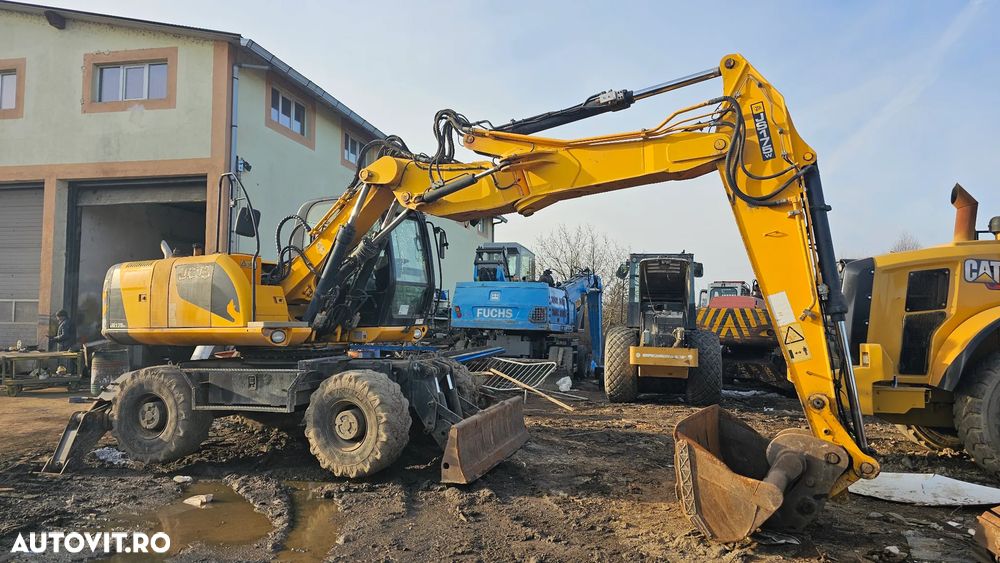 JCB JS 175 W Excavator pe roți - 9