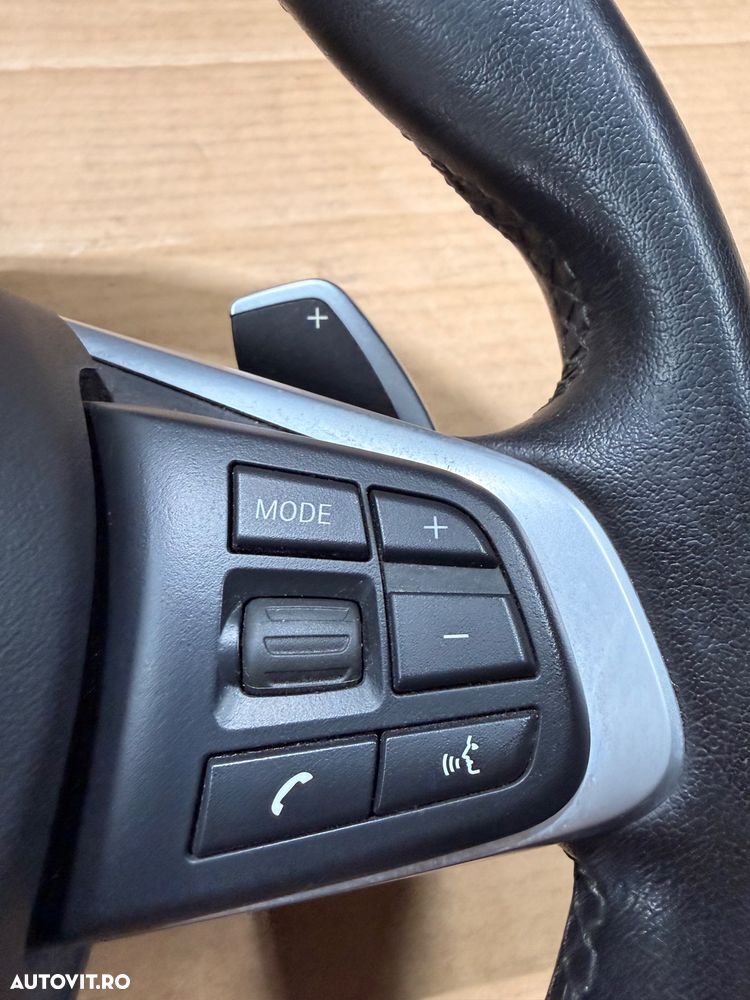 Volan piele cu comenzi, padele si airbag BMW X1 F48 LCI an 2019-2022 - 3