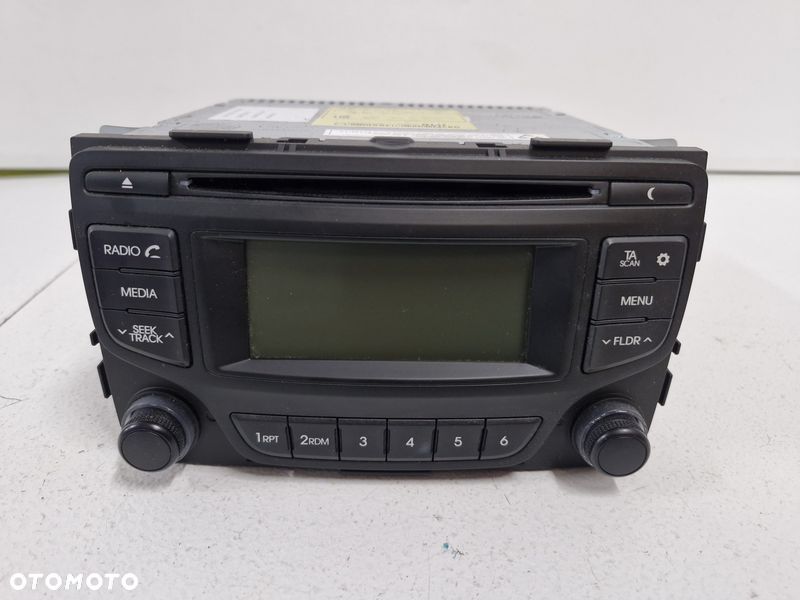 HYUNDAI IX20 RADIO FABRYCZNE CD BLUETOOTH 96170-1K0504X - 1
