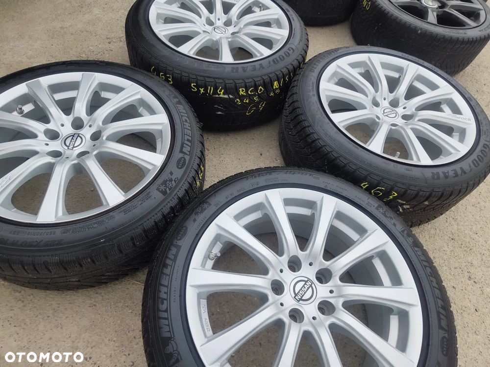 5x114,3 Felgi Aluminiowe Alufelgi 9j 8j 18 Koła Zimowe Zima 5x114 Nissan 350Z 370Z Skyline 7,5-6mm Legnica ALU-RAD 225/50 245/45 - 21