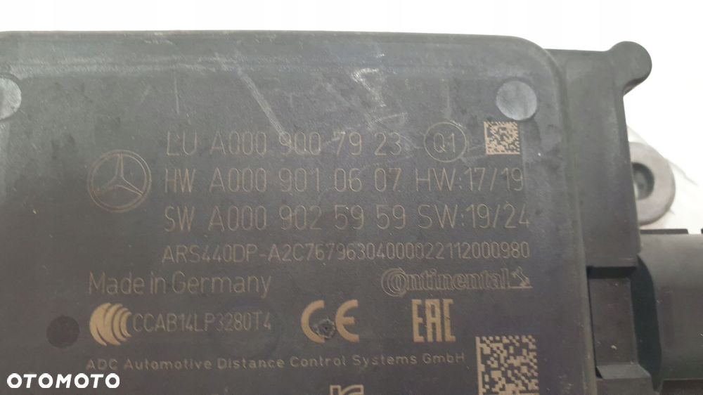 radar acc distronic mercedes a0009007923 - 2