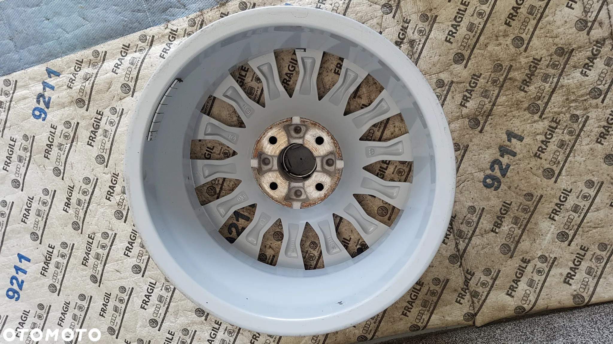 ALU FELGI ORYGINAŁ FIAT 500 4X98 6JX15 ET35 - 12