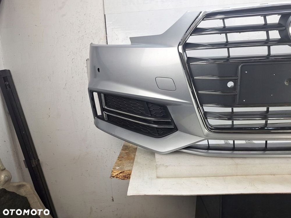 ZDERZAK AUDI S4 A4 S-LINE B9 8W 2017-2019 GRILL ATRAPA PRZED LIFTEM ASO - 5