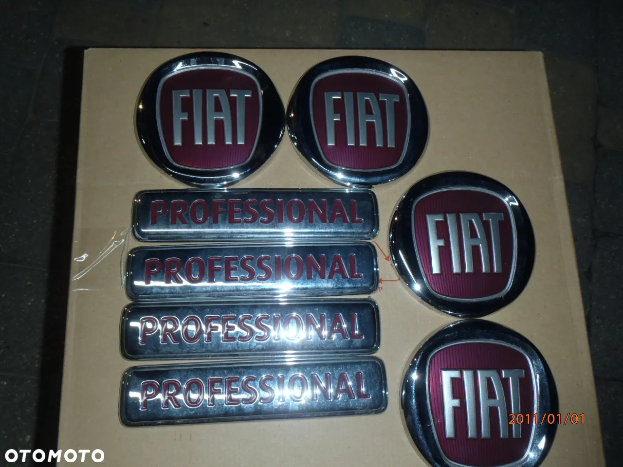 LOGO EMBLEMAT ZNACZEK NAPIS ducato maxi professional FIAT ducato fiorino scudo doblo TALENTO oryginał nowe - 2