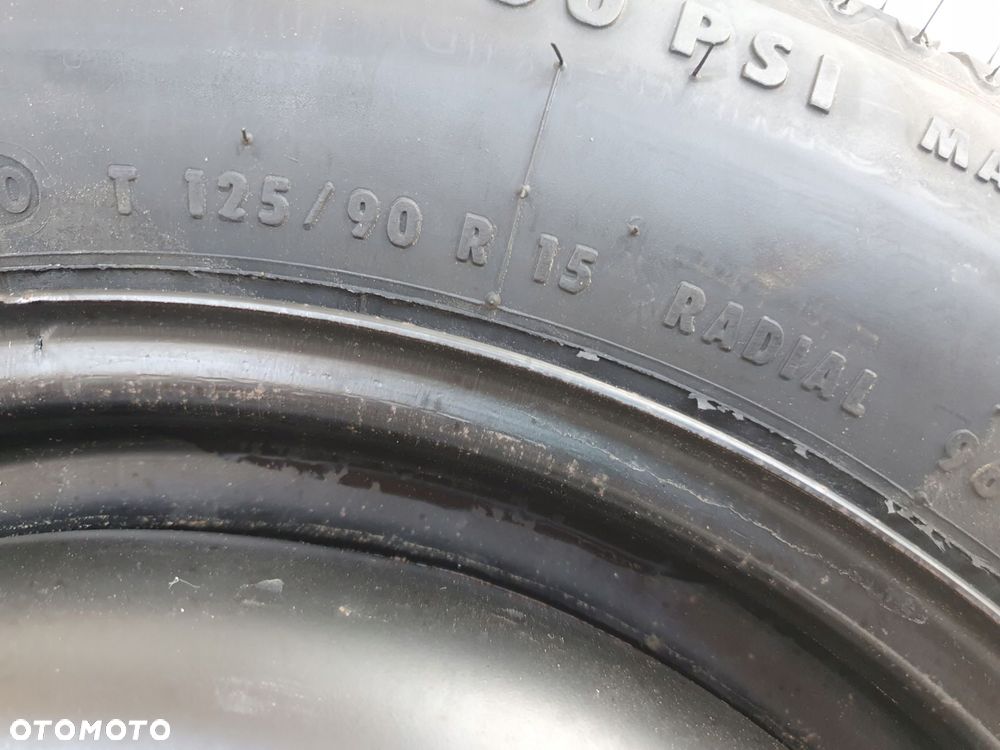KOŁO DOJAZDOWE Volvo S40 V40 _ DOJAZDÓWKA 125/90 R15 - 6