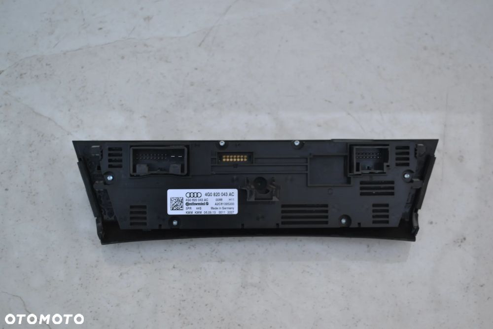 AUDI A6 C7 A7 PANEL NAWIEWU KLIMATYZACJI 4G0820043AC - 2