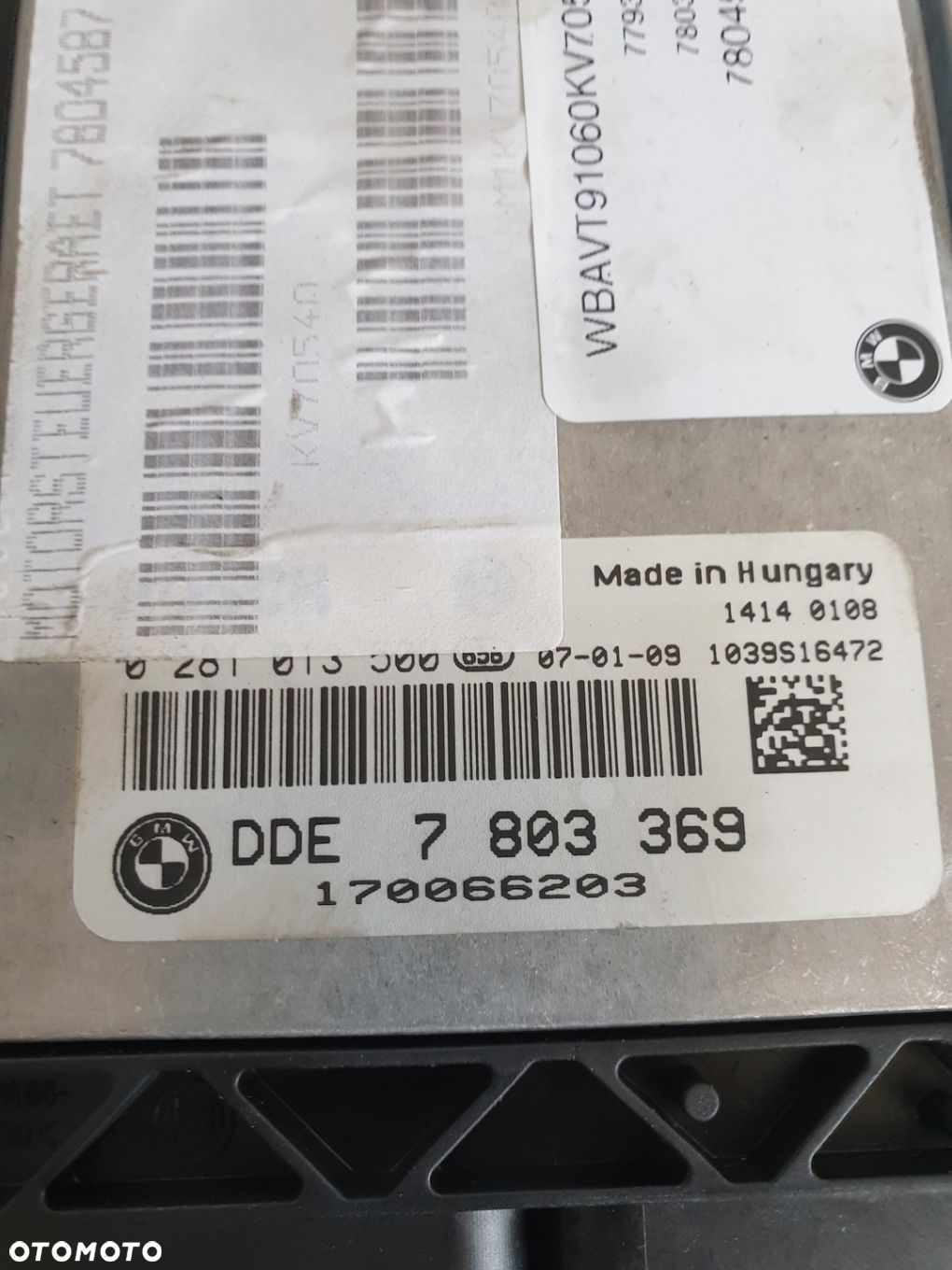 BMW E90 E91 2.5D 3.0D KOMPUTER - 4