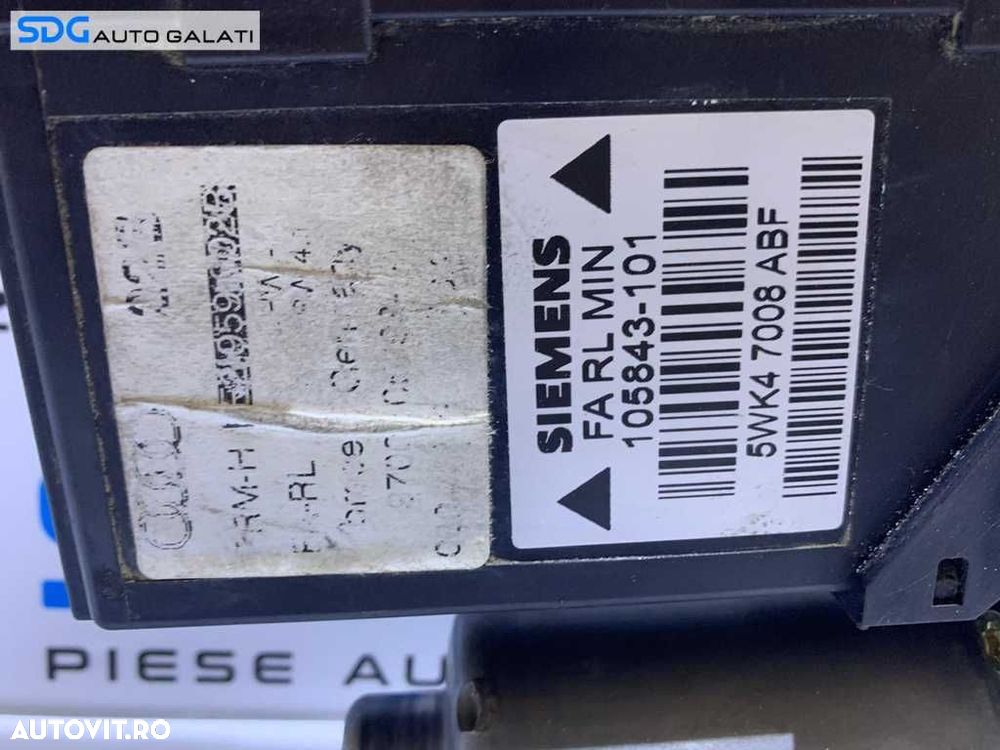 Motoras Macara cu Modul Control Geamuri Usa Portiera Dreapta Fata Pasager Audi A4 B6 2001 - 2005 8E2959802B 8E2959802 5WK47008ABF 0130821764 [L9501] - 3