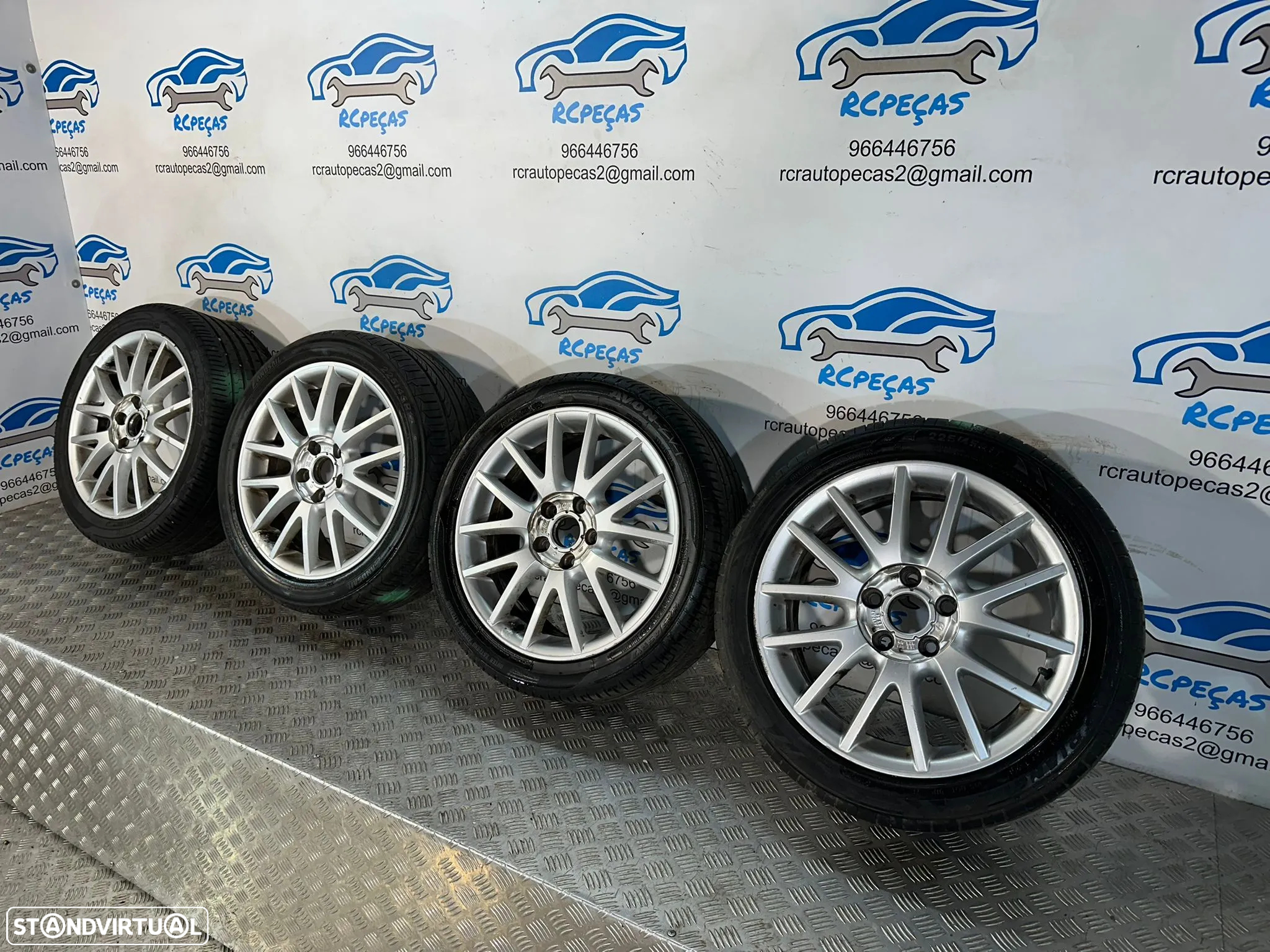 Conjunto Jantes 17 Originais VW Volkswagen Golf Jetta GT 7J ET54 5x112 1K0601025AN - 3