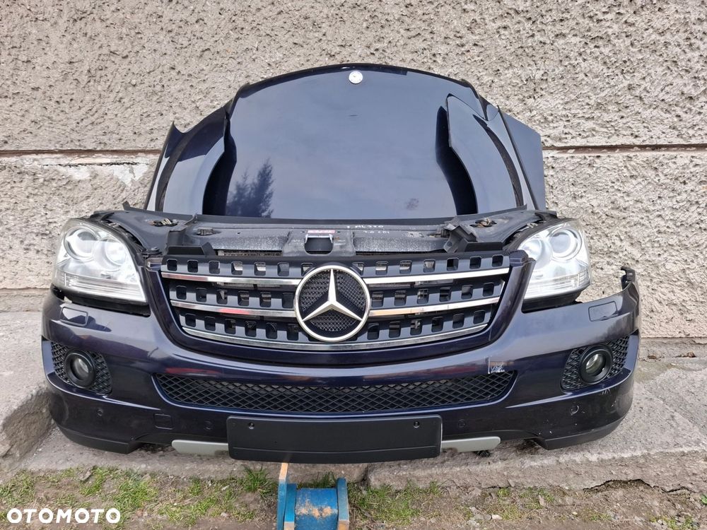 ZDERZAK MASKA BŁOTNIK KOMPLETNY PRZÓD MERCEDES ML - 2