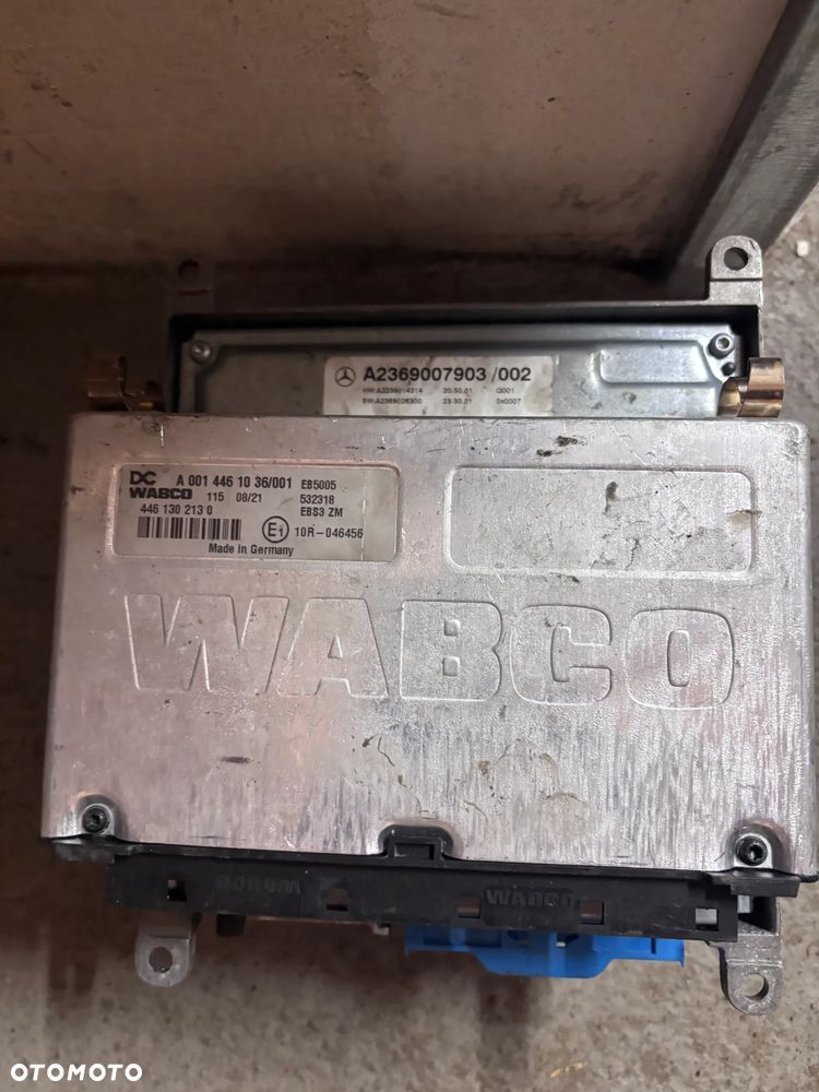Sterownik Wabco EBS Mercedes EBS3 Actros MP4 Axor Atego A0014461036 Moduł Sterownik Jednostka Sterująca - 1