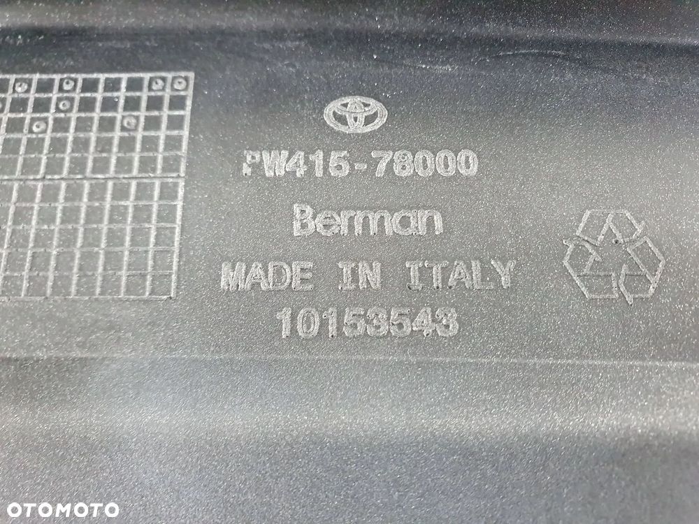 Lexus NX I lift 2018-2021 spoiler listwa zderzaka przód przednia - 7