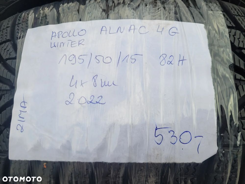 Opony zimowe Apollo Alnac 4G Winter 195/50/15 2022 - 5