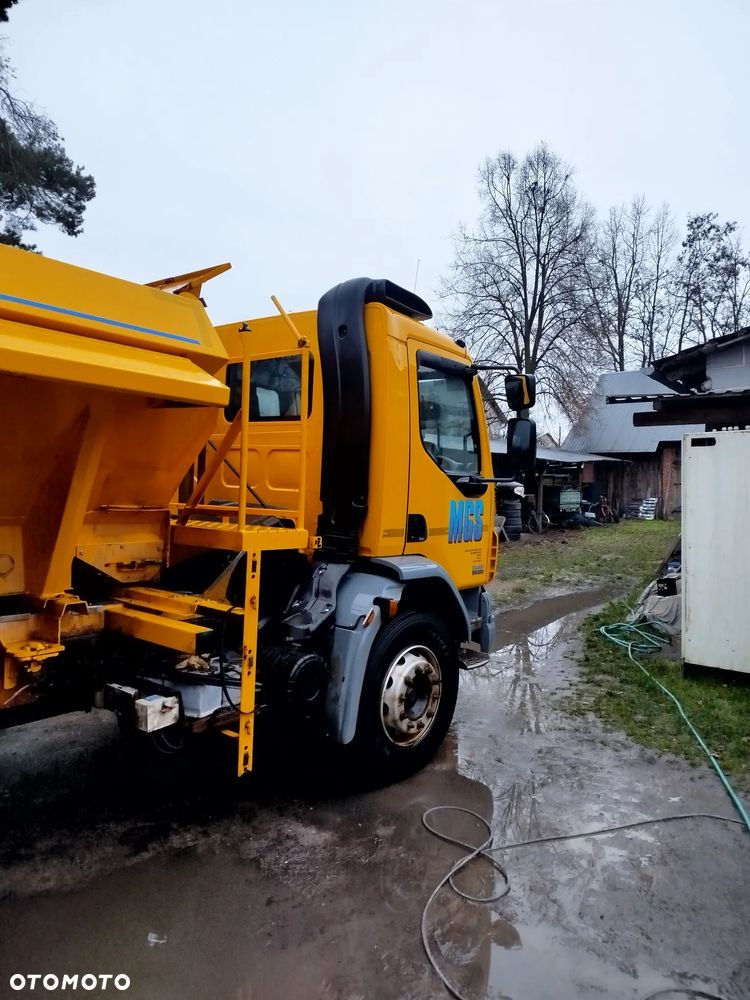 DAF Lf 55 220 pługo piaskarka Duże koła 22,5" hakowiec wywrotka komunalny specjalny - 3
