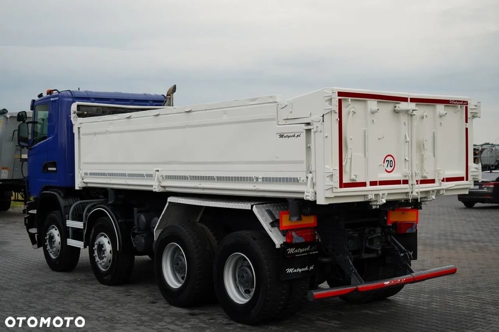 Scania G 480 / 8x4 / WYWROTKA DWUSTRONNA / HYDROBURTA / MANUAL - 19