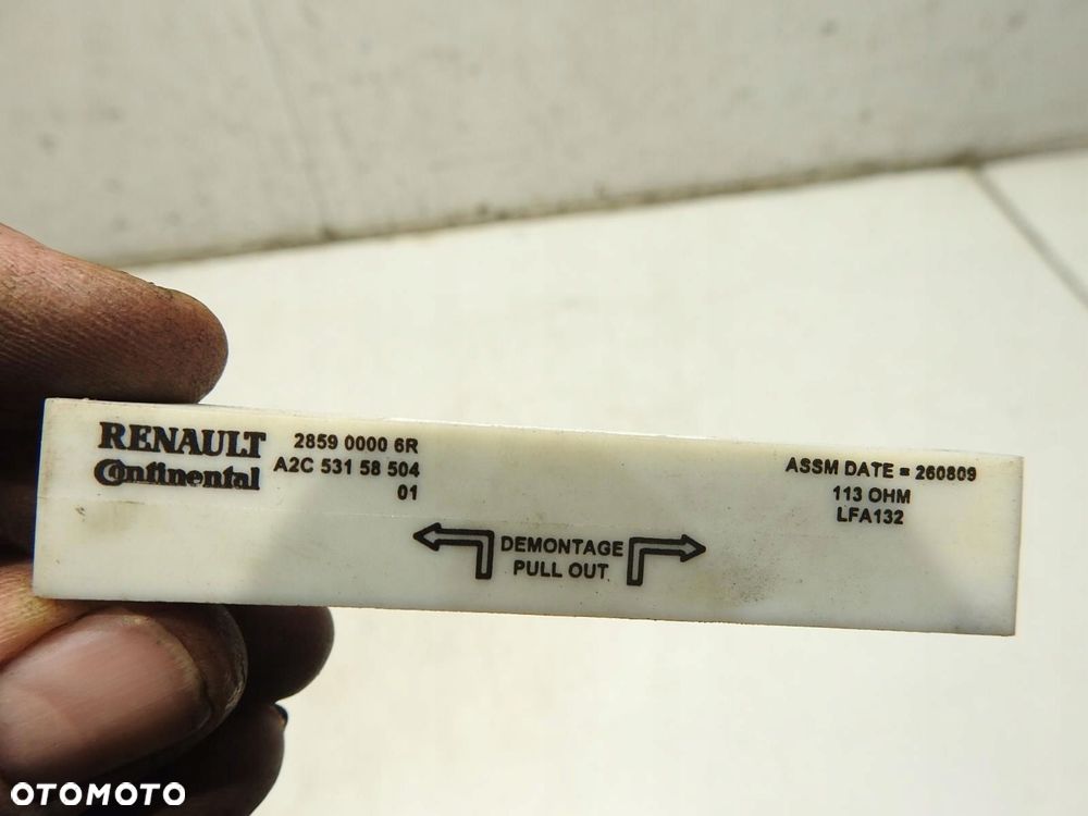 CZUJNIK HANDS FREE RENAULT SCENIC III 285900006R - 5