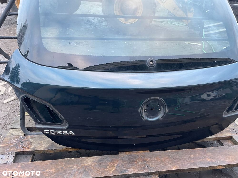 opel corsa e 3d klapa bagażnika z30v - 3