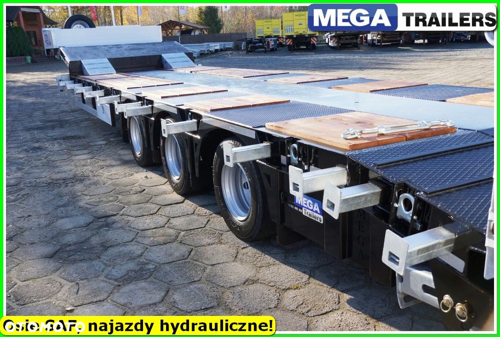 Mega Niska podłoga, DMC 54 T, oś skrętna, najazdy HYDRULICZNE 4,0 M !!! - 32
