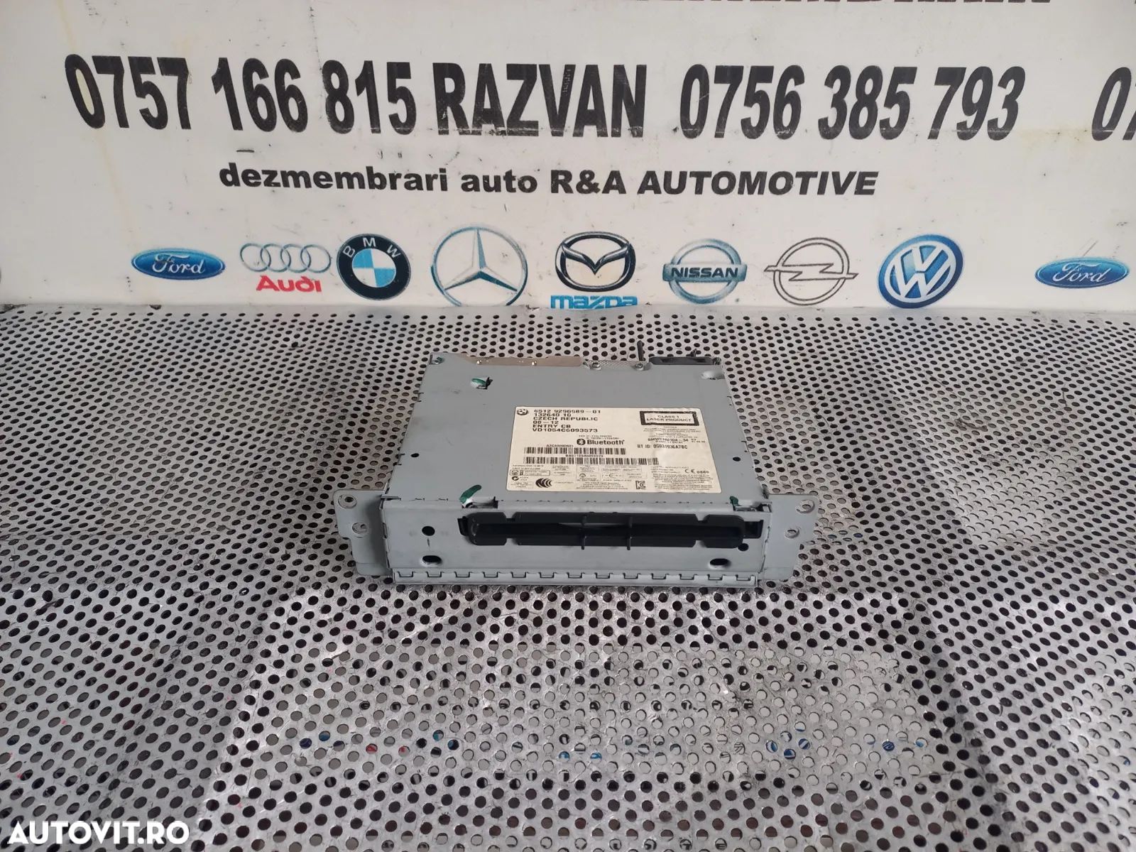 Unitate Navigatie Mica Radio Cd Bluetooth Bmw F20 F21 F22 F30 F31 F32 F33 F36 Cod  Dezmembrez - Dez - 1