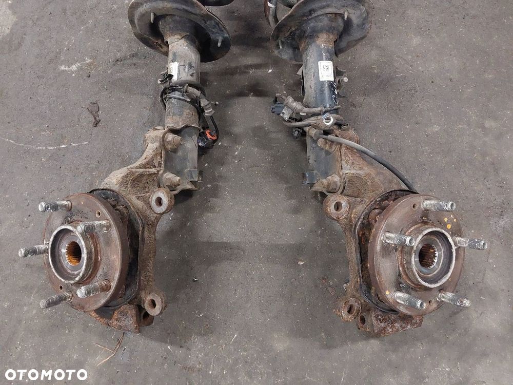 AMORTYZATOR SPRĘŻYNA ZWROTNICA LEWY + PRAWY PRZÓD KIA CEED II 1.6 CRDI - 4