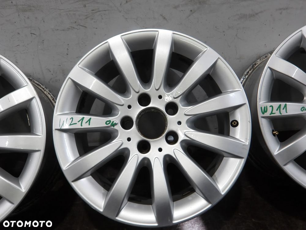 MERCEDES W211 SEDAN 02-05 FELGI ALUMINIOWE ALUFELGI 5X112 7.5J ET42 R16 - 6