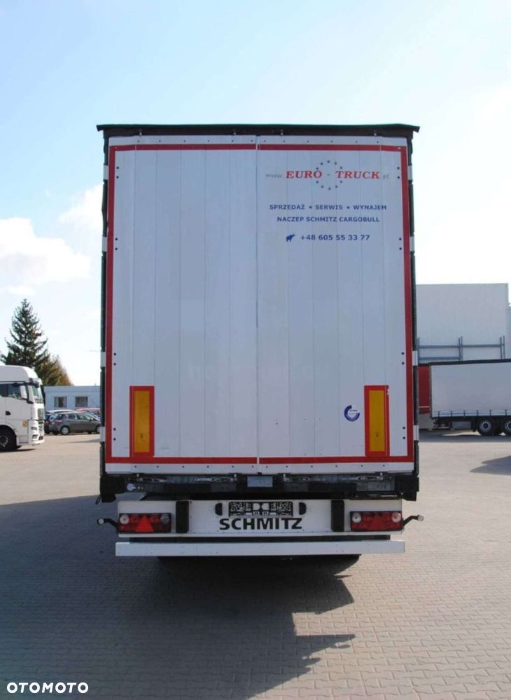 Schmitz Cargobull SCS kurtyna, podnoszona oś - 5