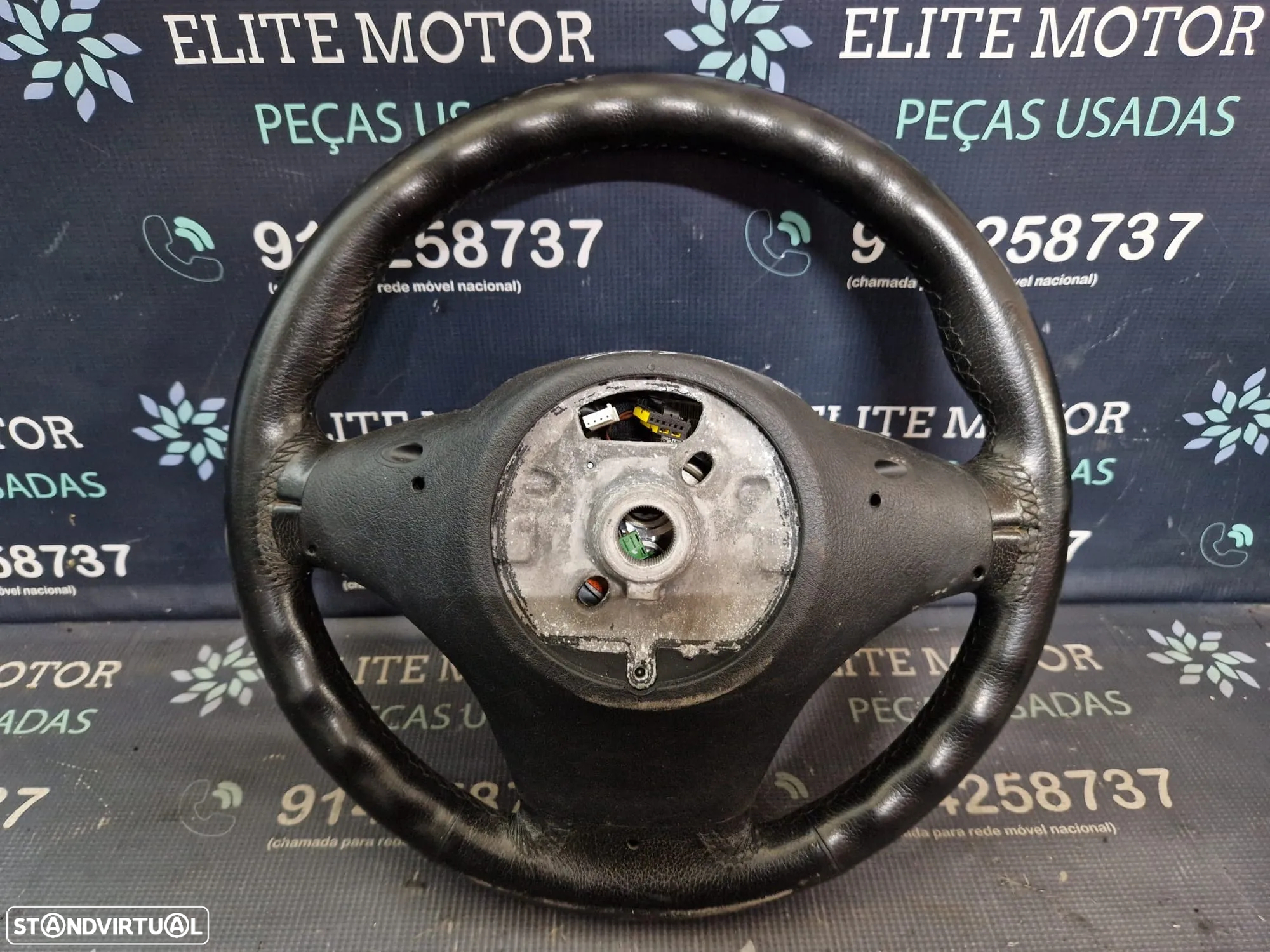 Volante usado pele com airbag BMW X5 E53 LCI - 5