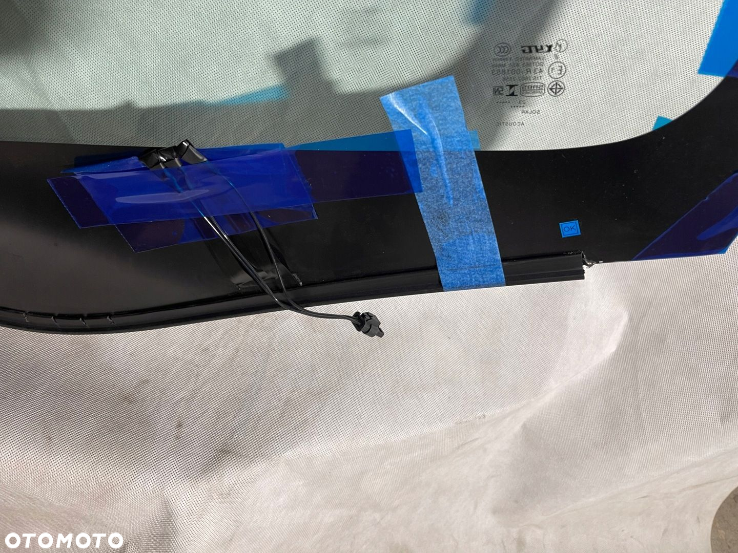 SZYBA PRZEDNIA CZOŁOWA TESLA 3 SEDAN SENSOR KAMERA ACOUSTIC 2017-2021 - 6