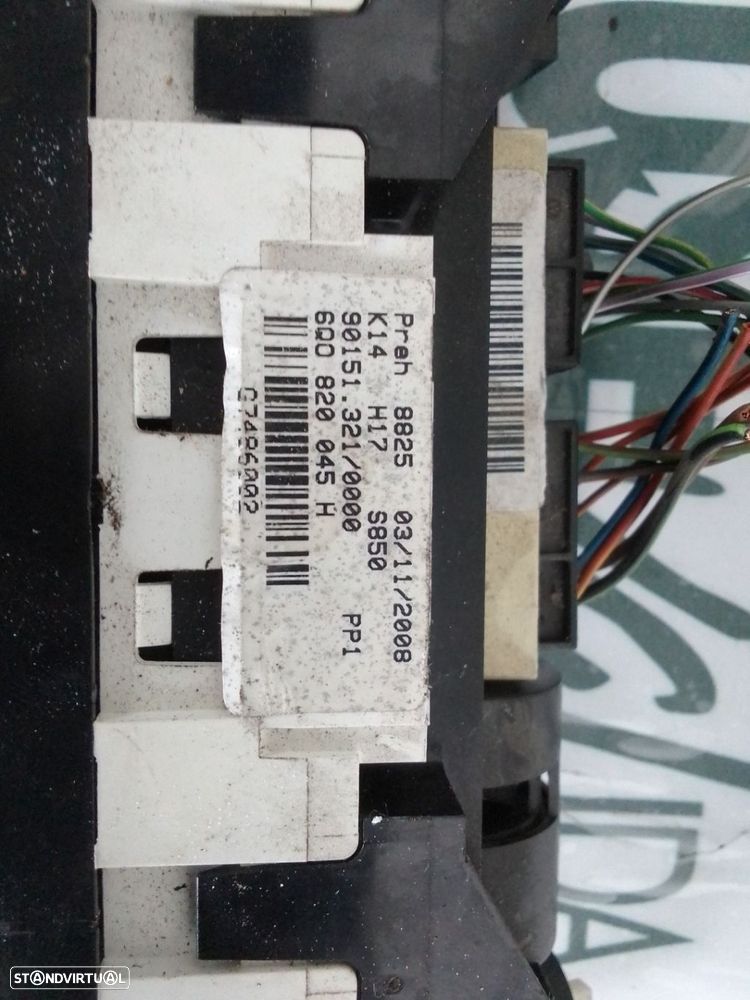 Comando Climatização Volkswagen Polo (9N_) - 3