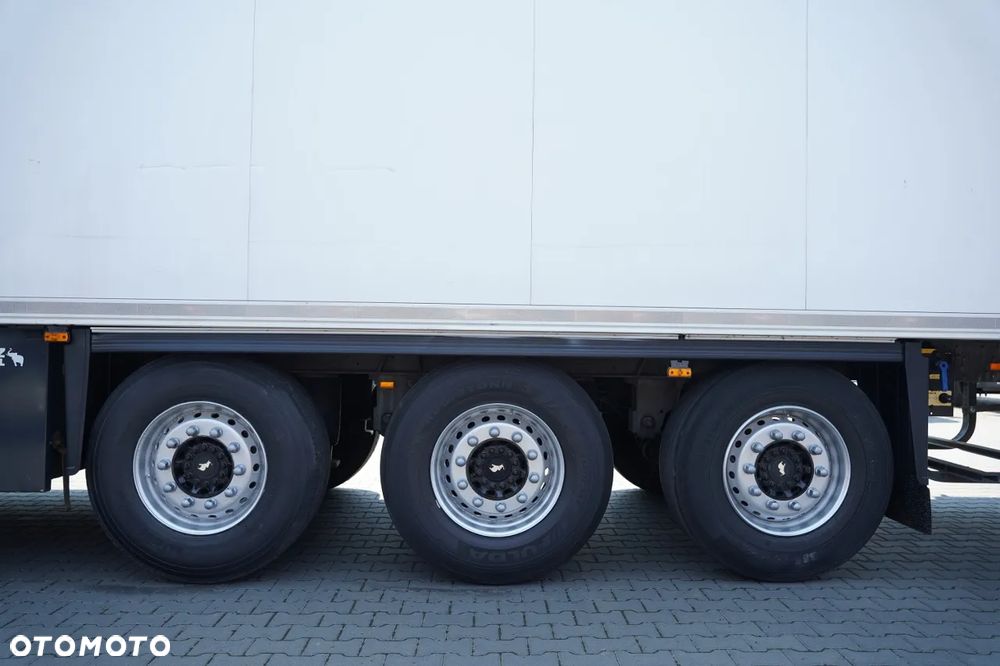 Schmitz Cargobull / CHŁODNIA / THERMO KING SL- 200 E / OŚ PODNOSZONA / KOSZ NA PALETY - 19