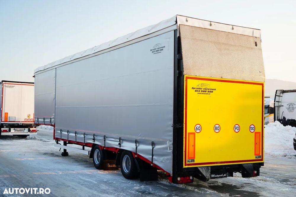 Eggers REMORCA / CORTINĂ / TROLIU / RAMPĂ HIDRAULICĂ / - 1