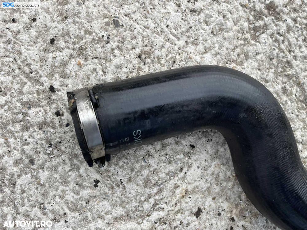 Furtun Conducta Presiune Aer Clapeta Acceleratie Radiator Intercooler Audi A5 2.0 TDI CAHA CAHB CAGA CAGB 2008 - 2011 Cod 8K0145737Q [C3006] - 2