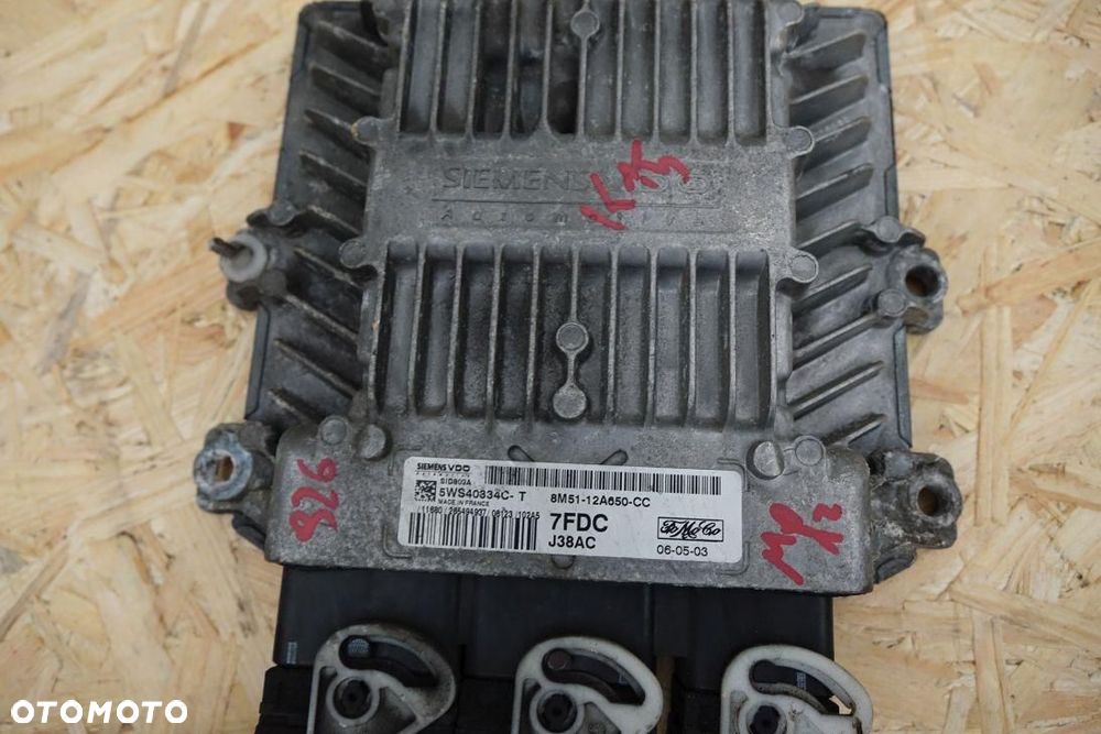 STEROWNIK SILNIKA ECU KOMPUTER FORD FOCUS II MK2 2.0 TDC  8M51-12A650-CC - 3