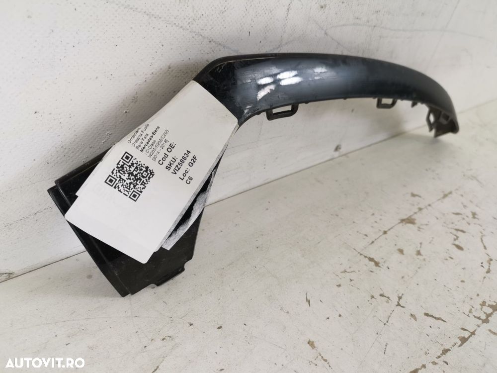 Ornament Dreapta Fusta Bara Fata AMG Mercedes-Benz  C-Class W205/S205/ - 4
