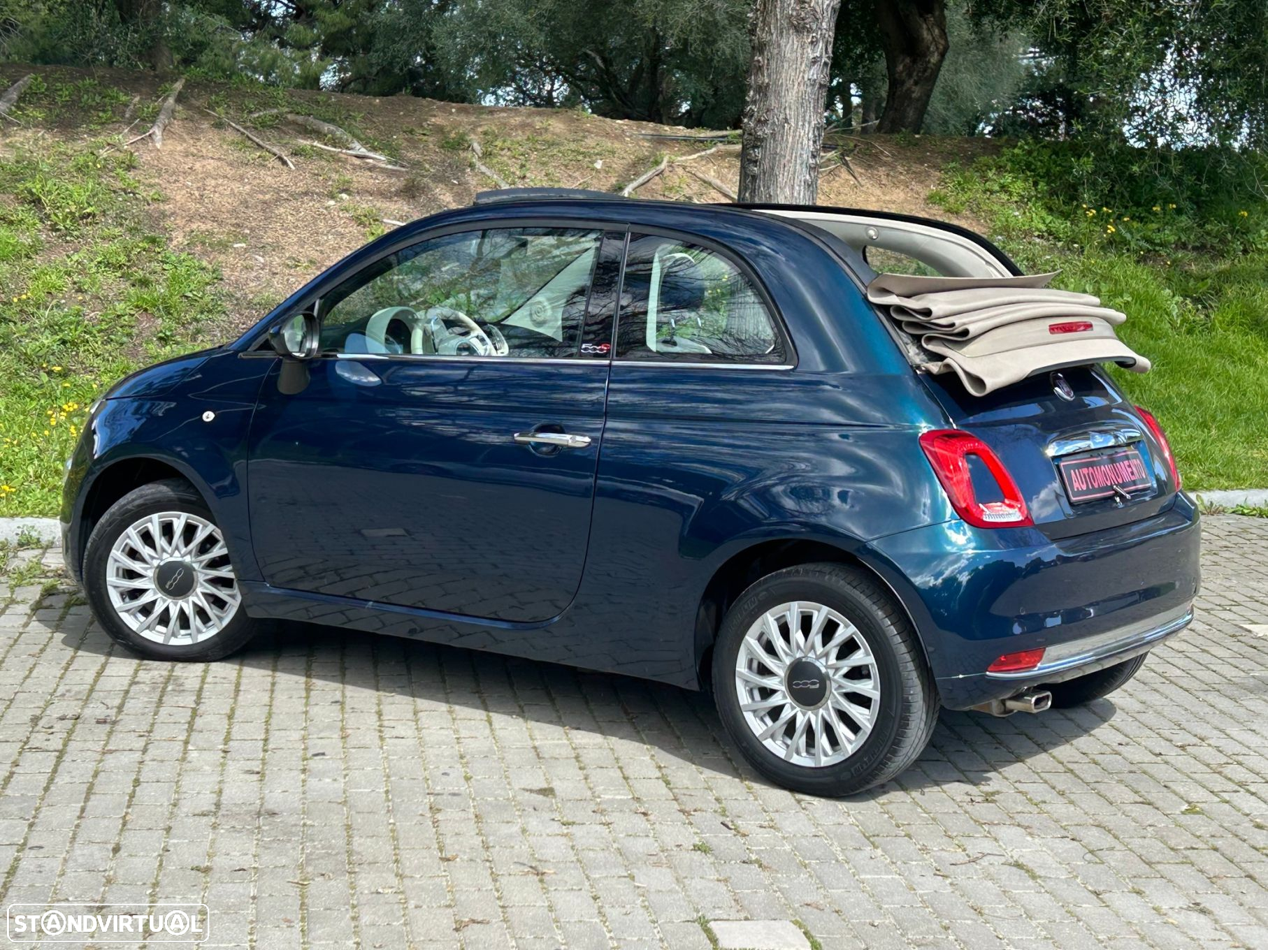 Fiat 500C 1.2 Lounge Dualogic - 13