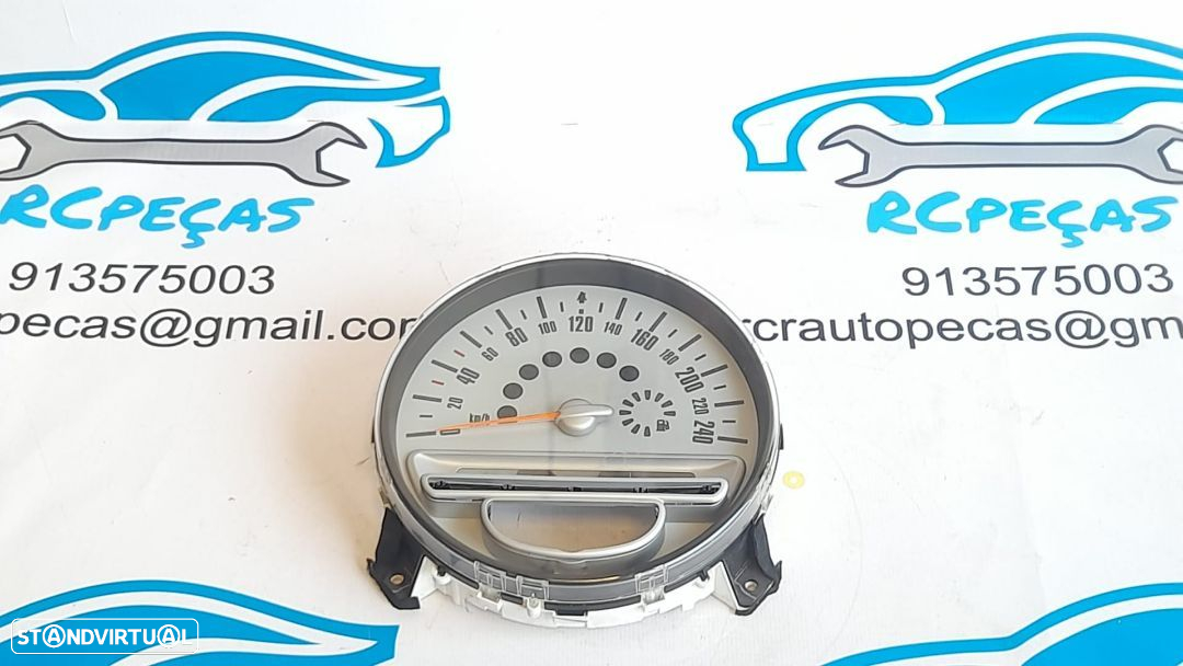 QUADRANTE KMS MOSTRADORES PAINEL INSTRUMENTOS 62116977077 6977077 67379411 MINI COOPER R56 - 2