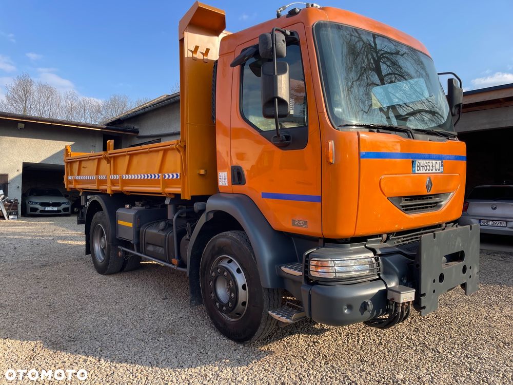Renault Midlum. M 220.13  KERAX PREMIUM Stan !!!! Pługo-Piaskarka - 8