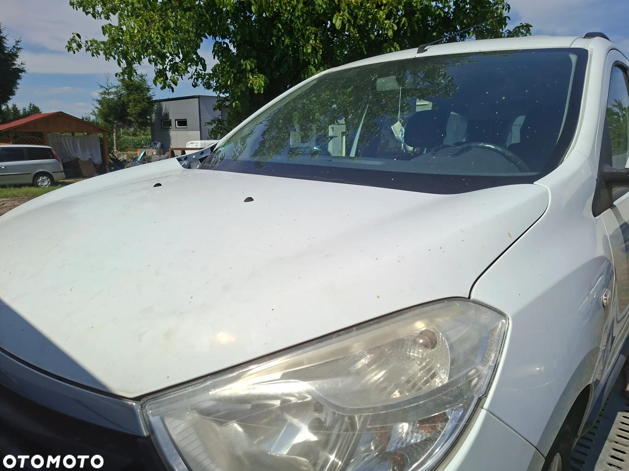 dacia dokker lewy  błotnik maska zderzak d389  poznan - 4