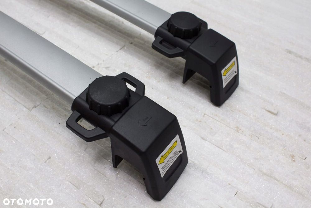 mitsubishi asx 2010+ srebrne belki do relingów - 6