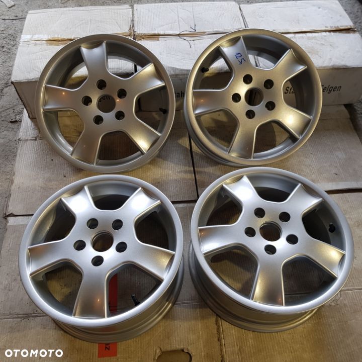 4x 6x15 ET38 5x110 Nowy komplet felg aluminiowych Opel, Saab - 1