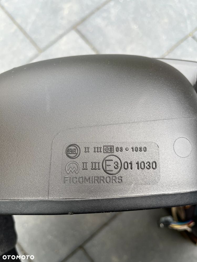 Lusterko prawe Ducato Boxer martwe pole ASYSTENT 7357068840 7357068860 SKŁADANE ELEKTRYCZNIE 8+4 PIN - 8