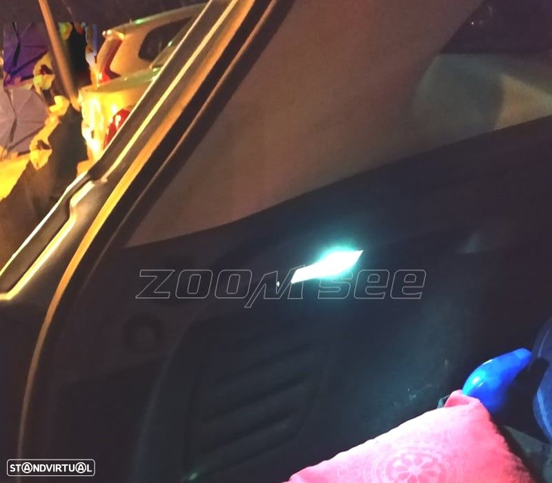 KIT COMPLETO DE 14 LAMPADAS LED INTERIOR PARA RENAULT MEGANE III 3 MK3 HATCHBACK 09-15 - 3