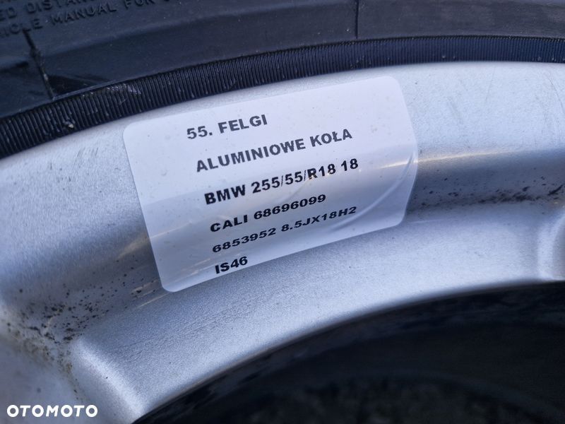 BMW X5 F15 FELGI ALUMINIOWE 8.5J 18 CALI 5X120 ET46 6853952 X3 X5 X6 E53 E70 E71 - 8