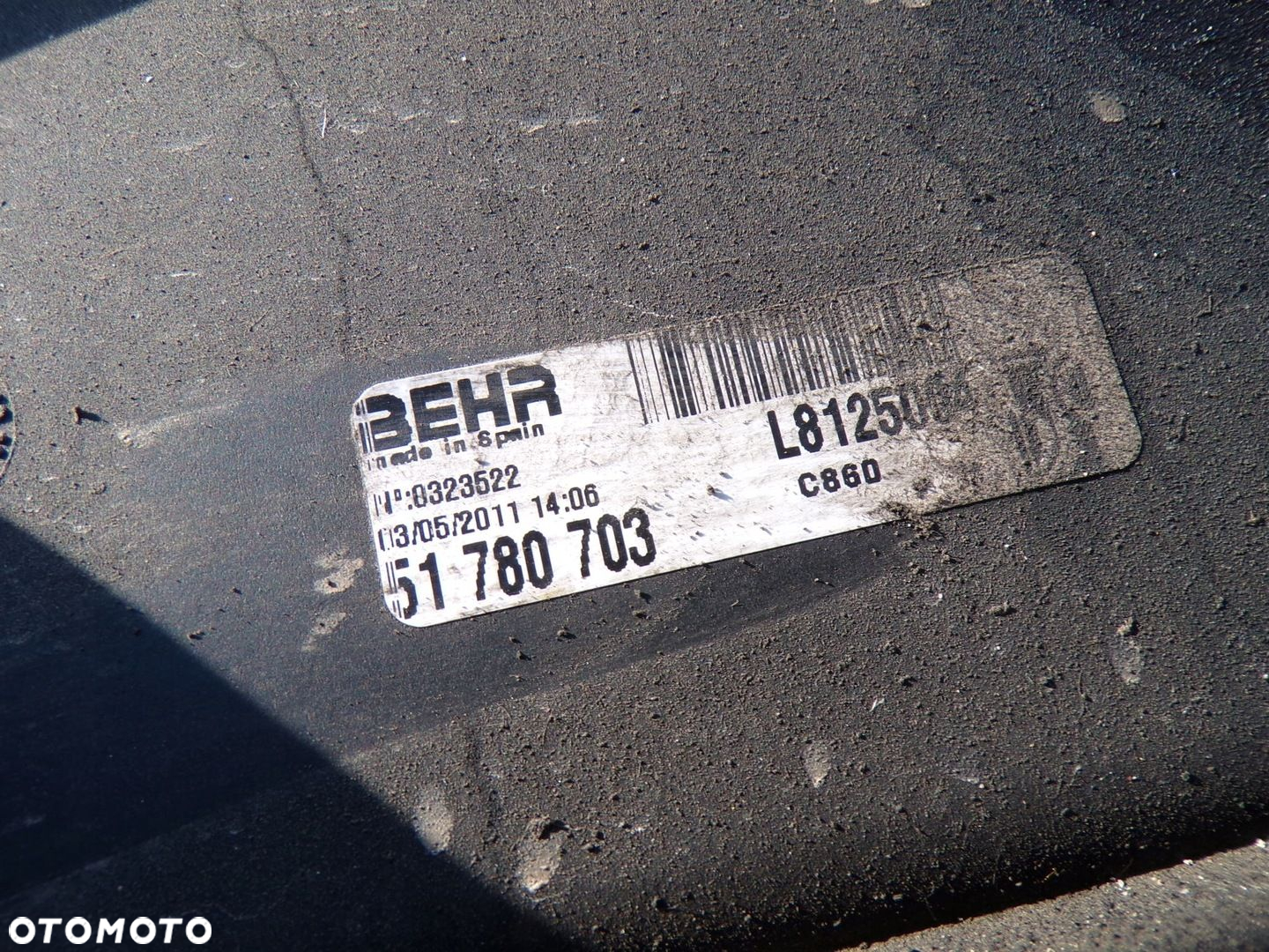 CHŁODNICA KOMPLET CHŁODNIC FIAT FIORINO 1.3 MULTIJET 51854570 - 3